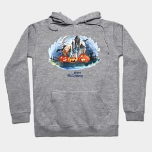 Happy Halloween Pumpkin House Scary Hoodie